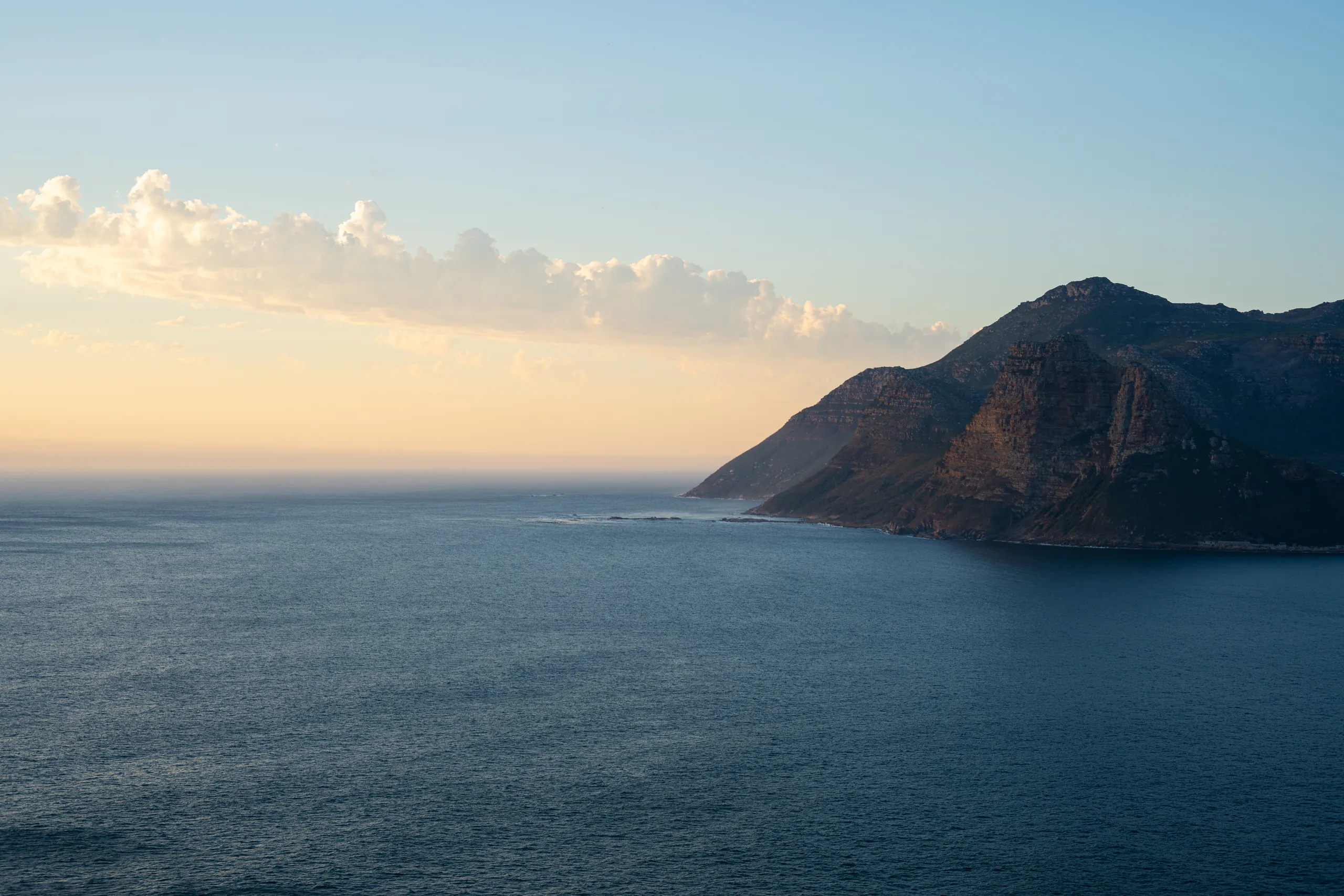Landscape photograph displayed on a Glassline photographer portfolio